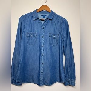 Old Navy Denim Button Up